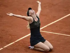 莎拉波娃巅峰颜值